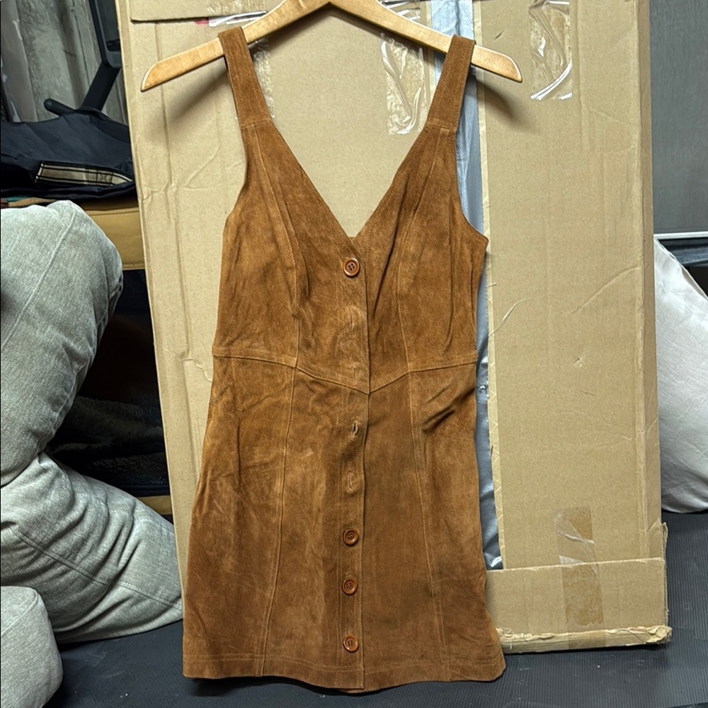 Free People Suede Jumper, like new